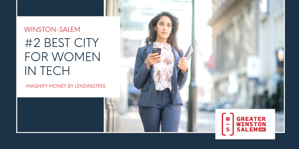 best city for women in tech graphic