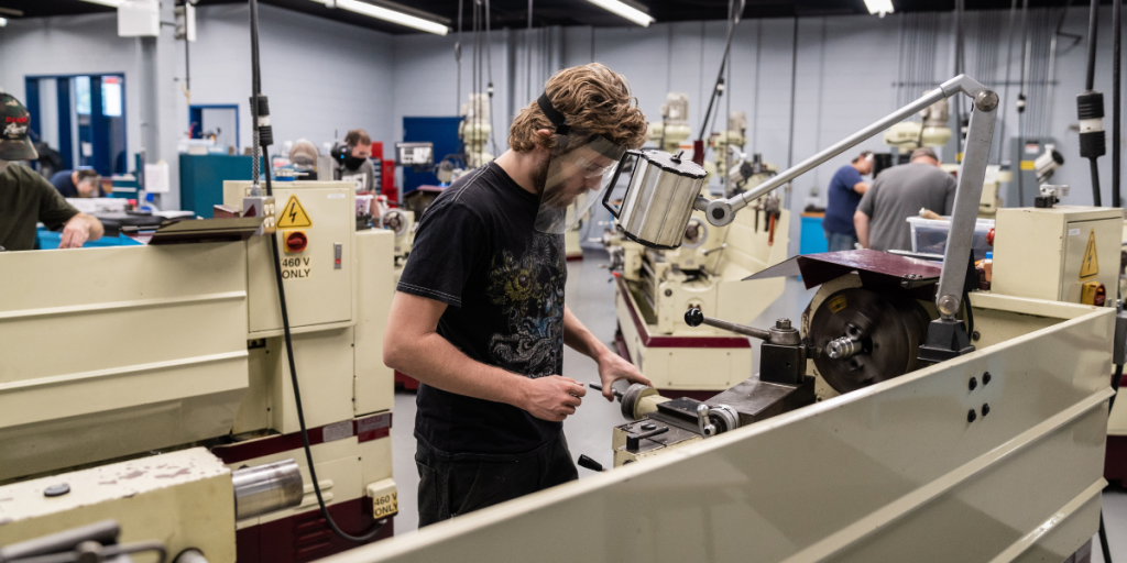 machining student